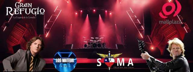 show Tributo a Bon Jovi + Miguel Mateos