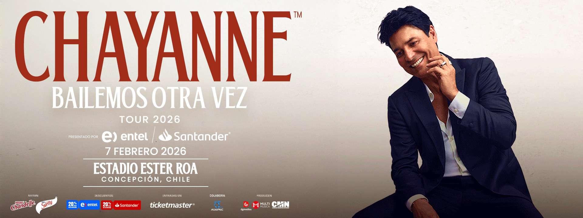 Chayanne - Bailemos Otra Vez - Concepción