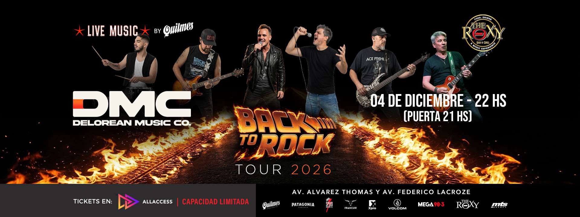 DMC - BACK TO ROCK TOUR 2026