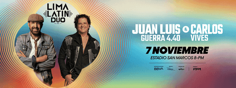 Lima Latin Dúo - Juan Luis Guerra y Carlos Vives en Perú