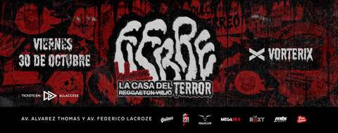 FIEBRE FIESTA en VORTERIX 30/10 (HALLOWEEN)
