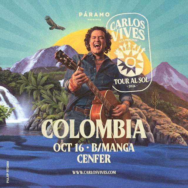Carlos Vives | Bucaramanga en Centro de Exposiciones CENFER