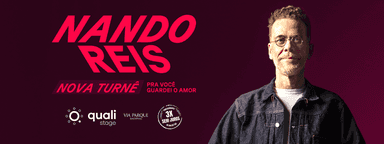 Nando Reis no Qualistage - RJ - 13/11/2026