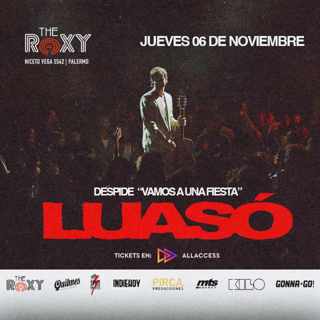 LUASÓ despide “VAMOS A UNA FIESTA” -  6 de Noviembre