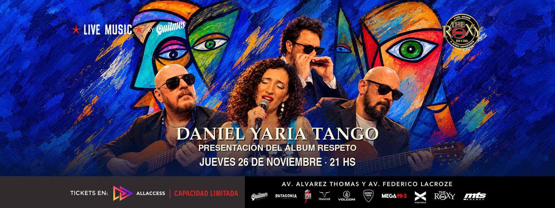 DANIEL YARIA TANGO - Presentación del álbum “RESPETO”