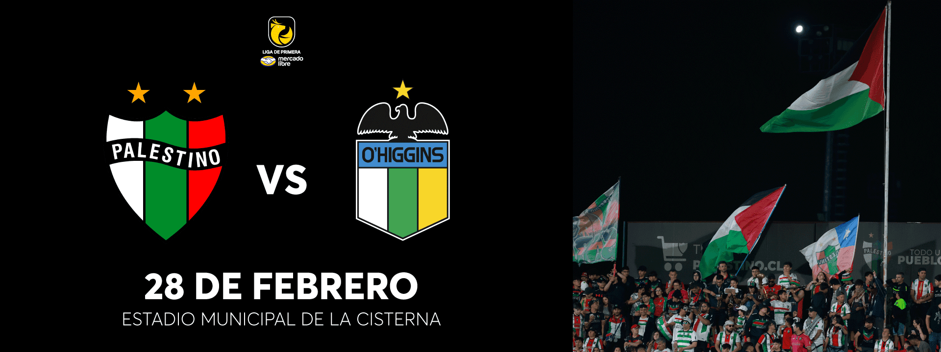 Deportes Palestino vs O´Higgins - Estacionamientos