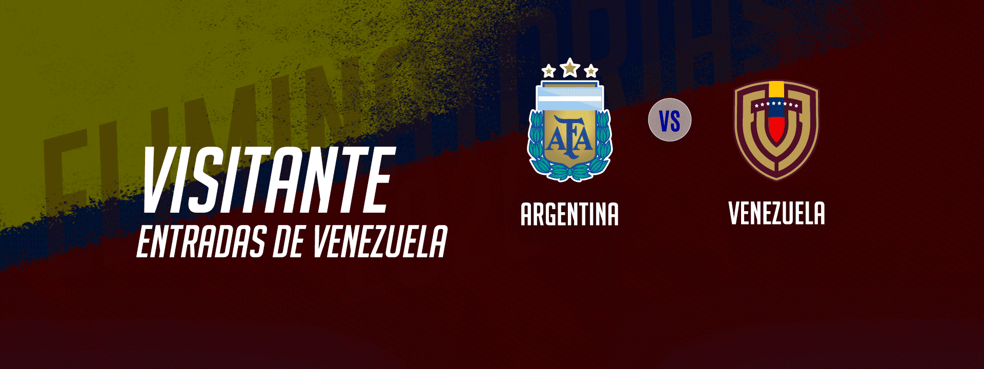 Argentina vs. Venezuela - Parcialidad VISITANTE