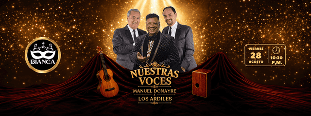 Manuel Donayre y Los Ardiles presentan: "Nuestras Voces"