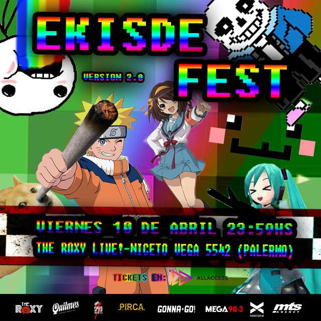 EKISDE FEST en The Roxy Live