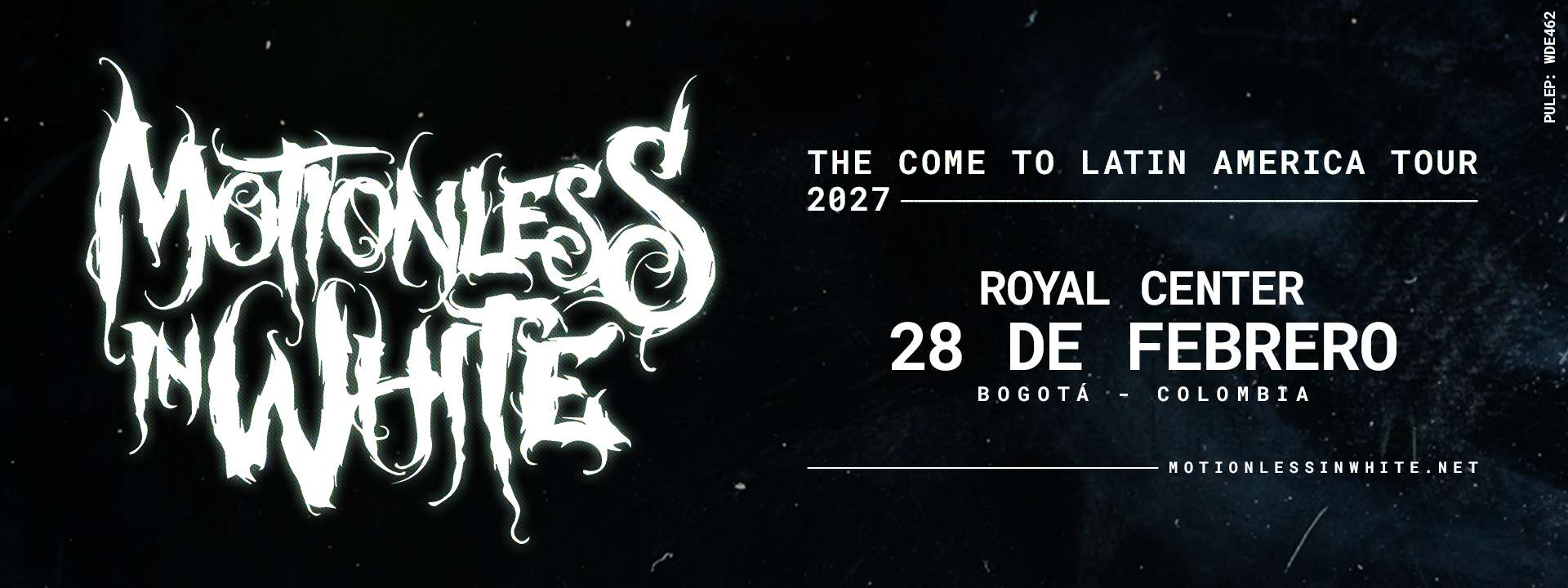 Motionless in White - The Come To Latin America Tour