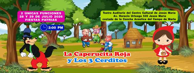 Caperucita Roja y Los 3 Cerditos