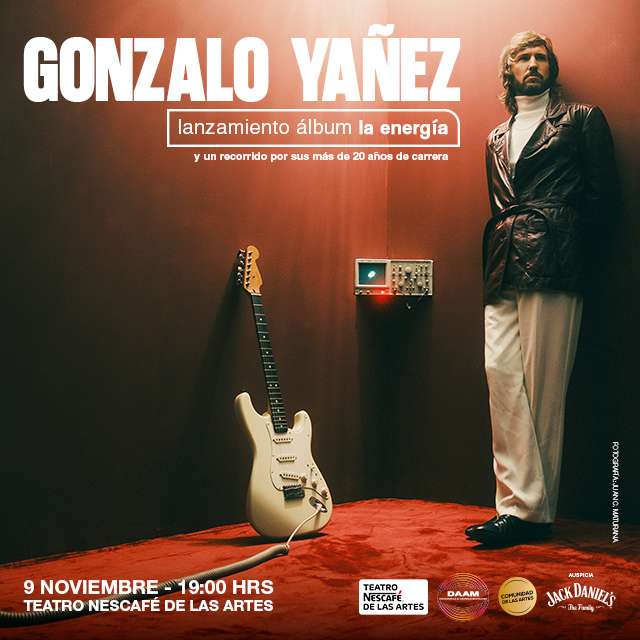Gonzalo Yañez en Teatro NESCAFÉ de las Artes