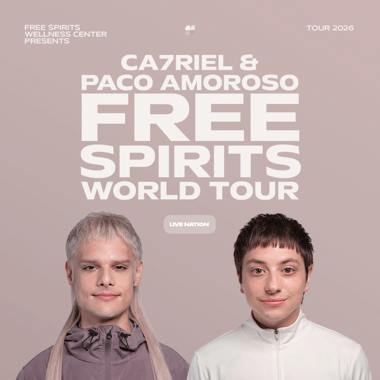 CA7RIEL & Paco Amoroso: Free Spirits World Tour