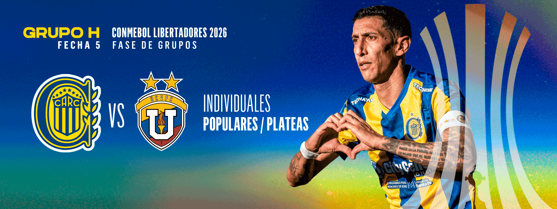 Rosario Central vs. Universidad Central - Copa Libertadores 2026