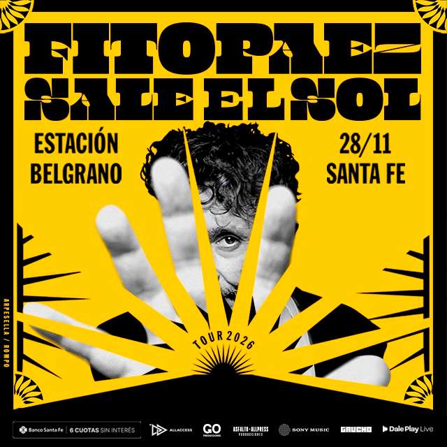 Fito Paez | En Santa Fe en Estación Belgrano