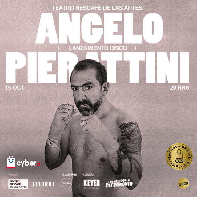 Angelo Pierattini en Teatro NESCAFÉ de las Artes