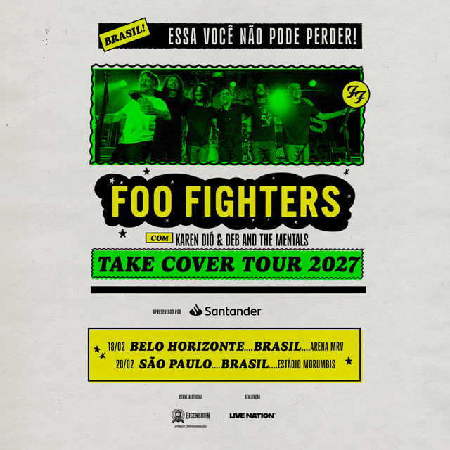 Foo Fighters: Take Cover Tour, Sao Paulo