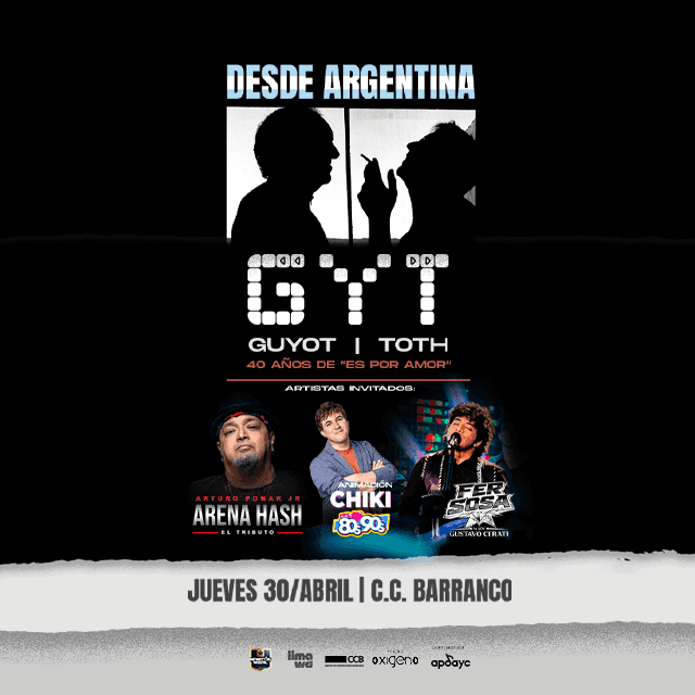 GYT "40 AÑOS DE ES POR AMOR"