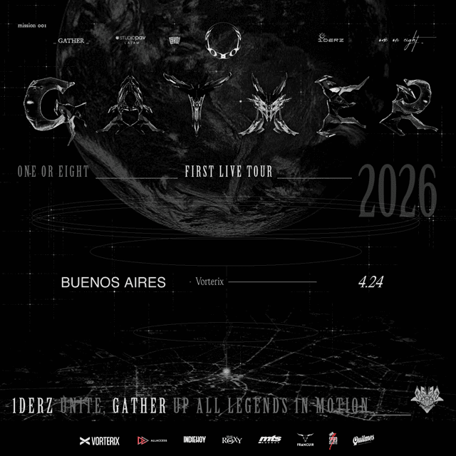 ONE OR EIGHT 1st LIVE TOUR - GATHER - in BUENOS AIRES en Teatro Vorterix