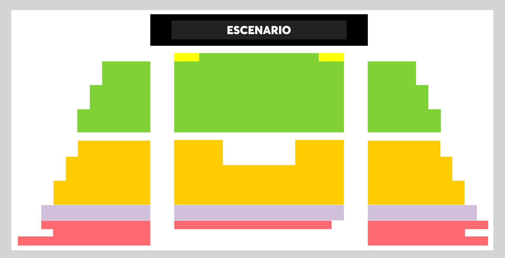 Imagen de tabla de precios