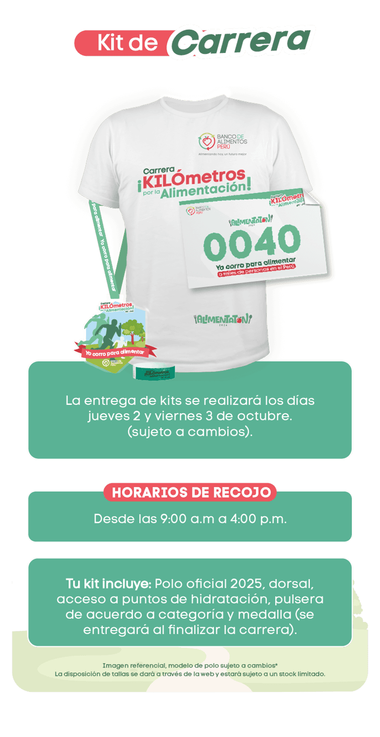 KIT DE CARRERA