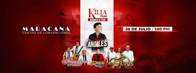KILLA FEST – Gran Serenata Criolla al Perú