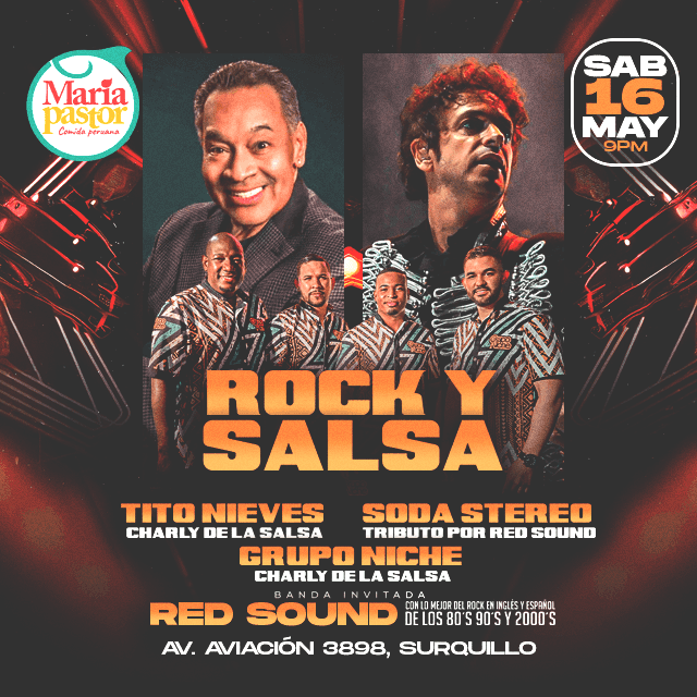 Rock y Salsa - 16 de Mayo
