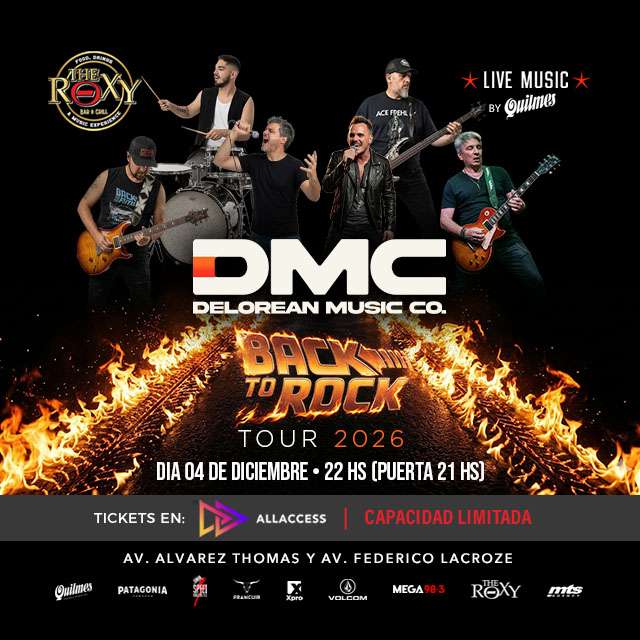 DMC - BACK TO ROCK TOUR 2026 - 4 DE DICIEMBRE