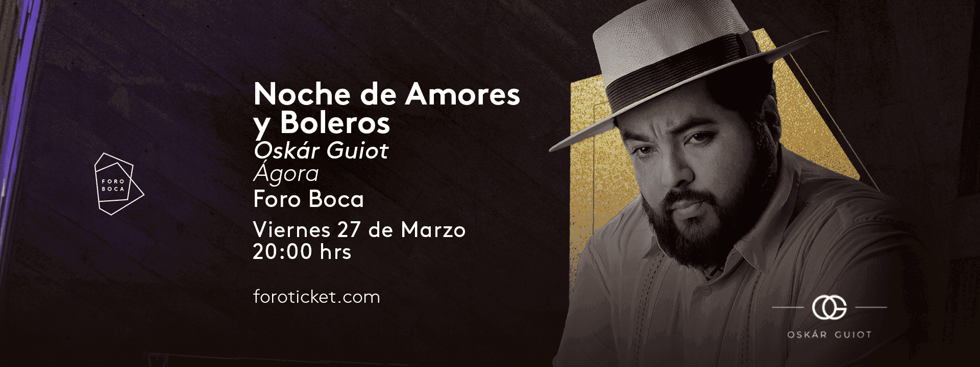 Noche de Amores y Boleros | Noches de Ágora