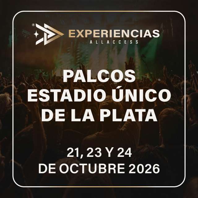 Palcos completos en el Estadio Único de La Plata