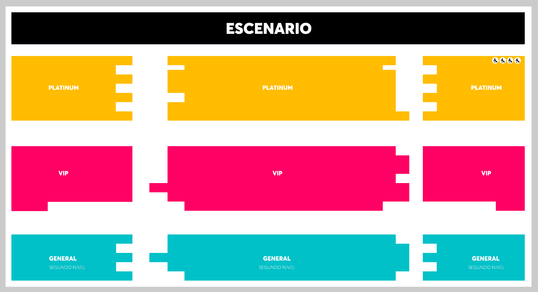 Imagen de tabla de precios