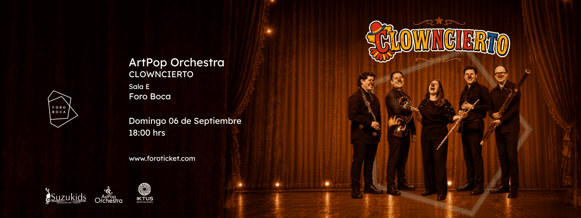 ArtPop Orchestra | Clowncierto