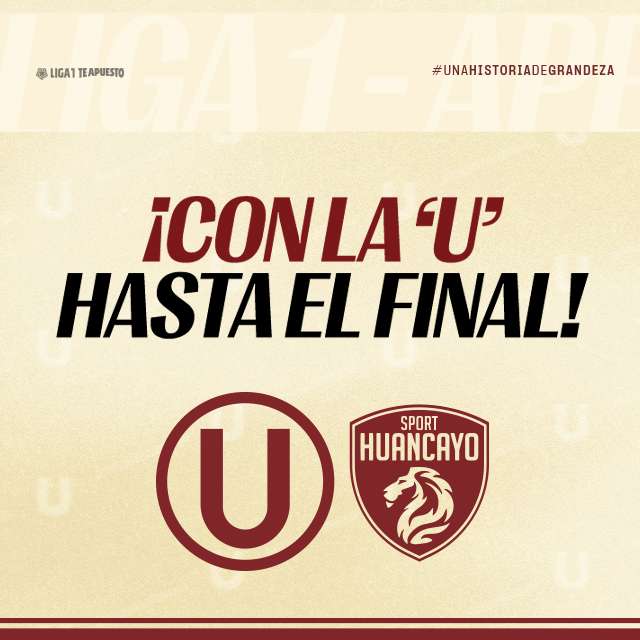 Universitario vs Sport Huancayo | Fecha 17 - Liga 1 - Apertura 2026