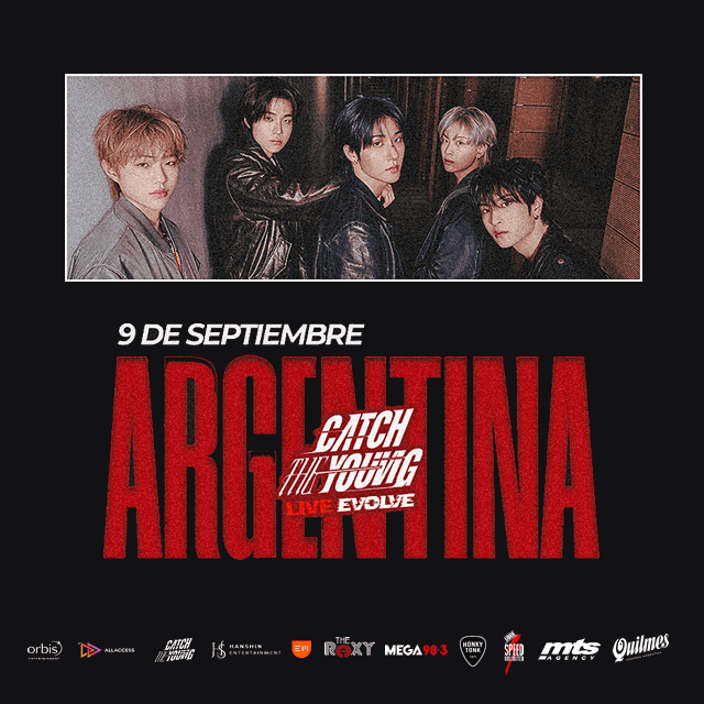 CATCH THE YOUNG EN ARGENTINA - Miércoles 9 de Septiembre 2026