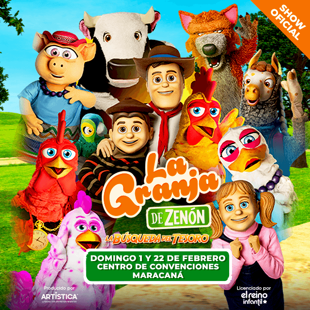 LA GRANJA DE ZENÓN - SHOW OFICIAL INTERNACIONAL en Centro de Convenciones Maracana