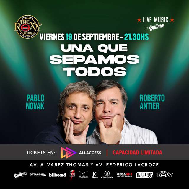 PABLO NOVAK - ROBERTO ANTIER - UNA QUE SEPAMOS TODOS - 19 de Septiembre