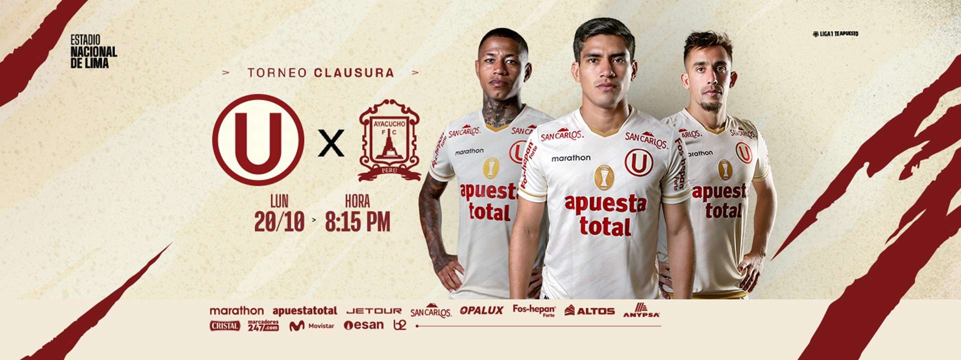 Universitario vs Ayacucho FC | Fecha 15 - Liga 1 - Clausura 2025