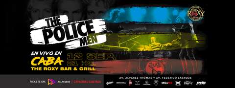THE POLICE MEN VUELVE A CABA