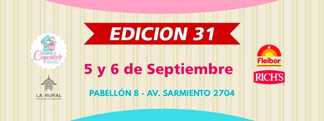 Expo Cupcakes Septiembre 2026