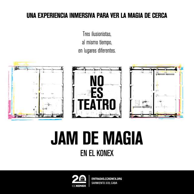 No es teatro #jamdemagia en Sala Galería