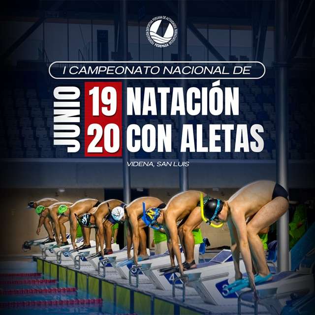 I Campeonato Nacional de Natación con Aletas