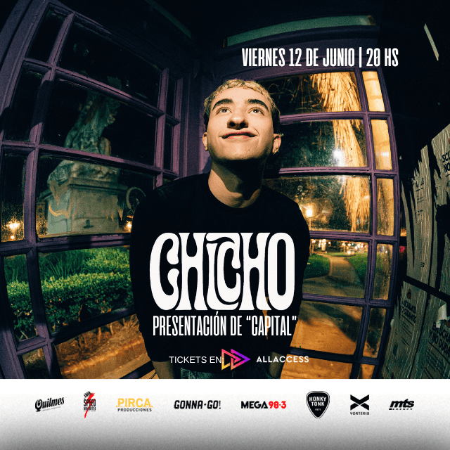 CHICHO PRESENTA “CAPITAL” en The Roxy Live