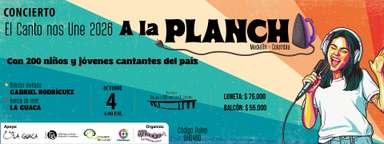 Concierto El Canto nos Une a la plancha