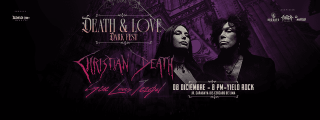 Death & Love Fest - Gene Loves Jezebel + Christian Death