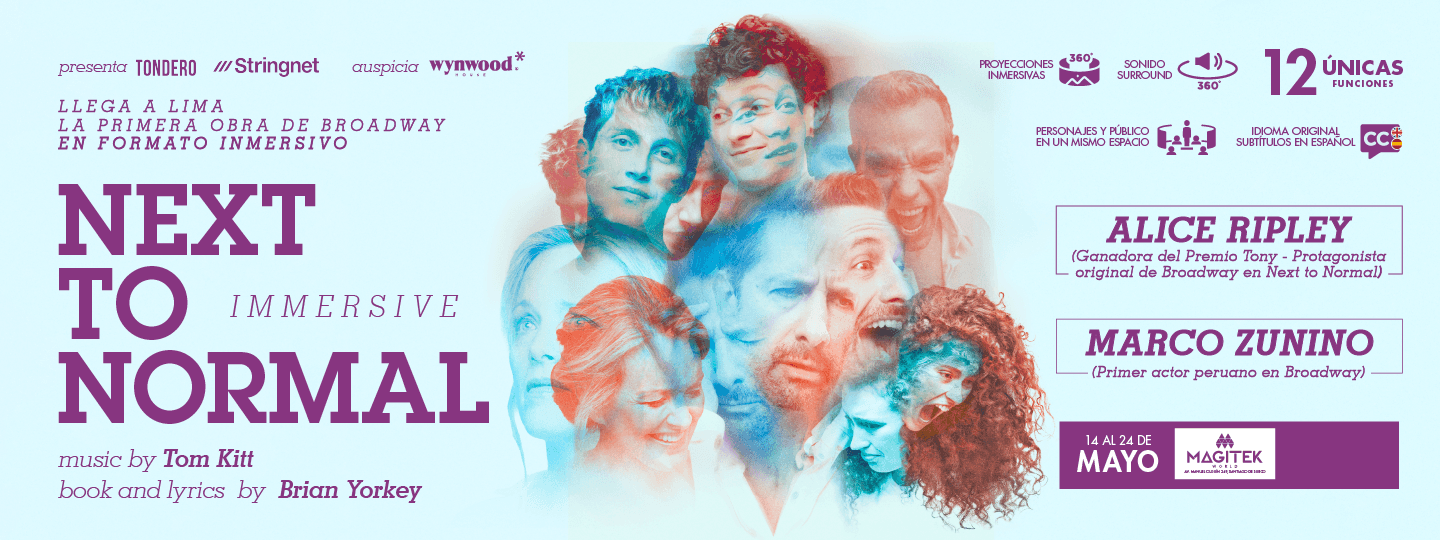 Banner Next To Normal: Inmersive