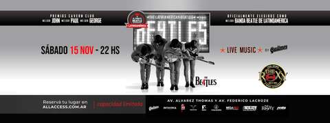 THE 4 BEATLES BAND - NOCHE DE CLASICOS