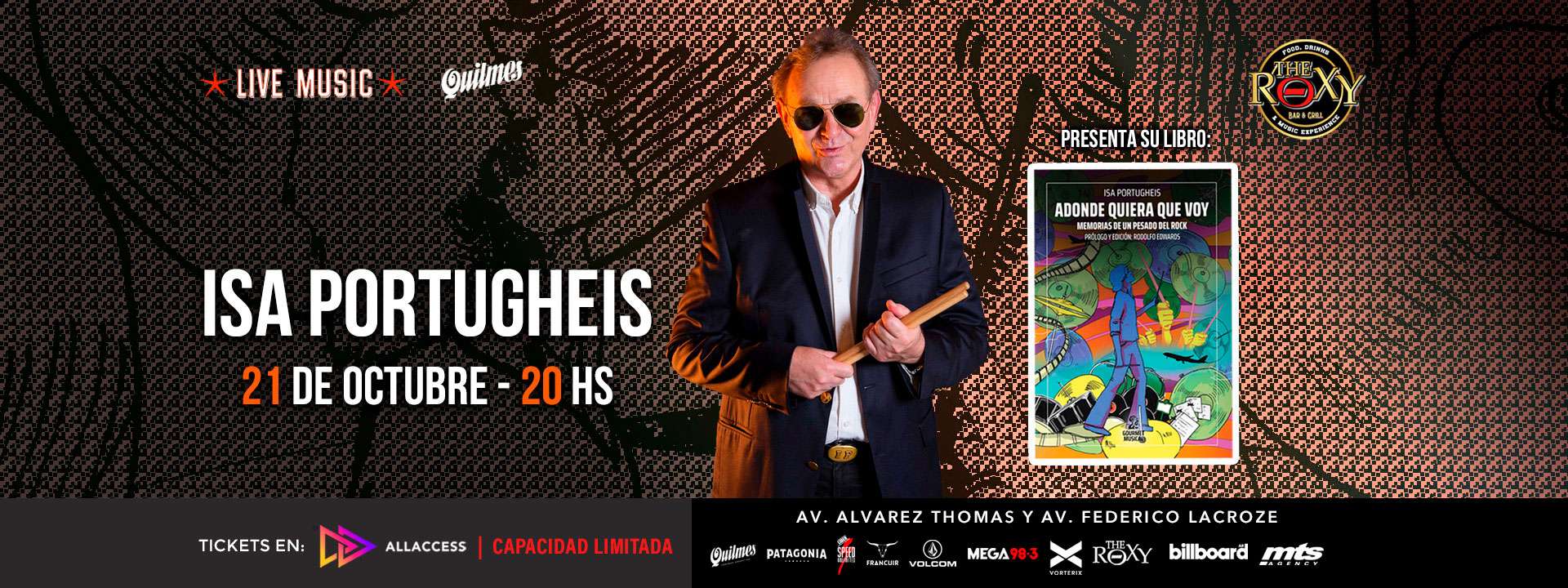 ISA PORTUGHEIS Presenta su libro "ADONDE QUIERA QUE VOY"