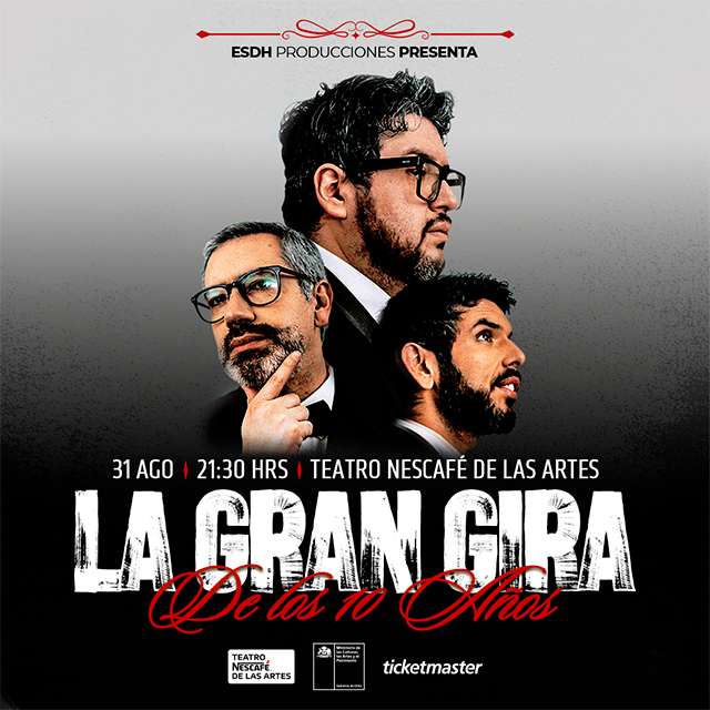 ESDH “La Gran Gira de los 10 Años” - 31 de Agosto 2026