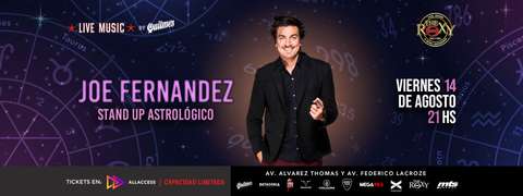 JOE FERNANDEZ - STAND UP ASTROLÓGICO