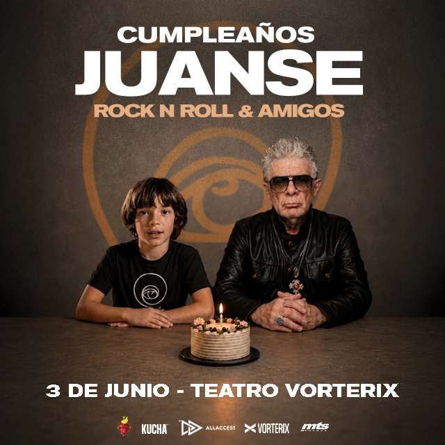 JUANSE FESTEJA SU CUMPLEAÑOS CON AMIGOS EN VORTERIX en Teatro Vorterix